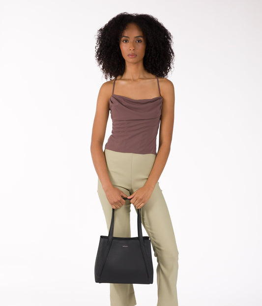 ZOEY Vegan Tote Bag - Purity | Color: Brown - variant::truffle