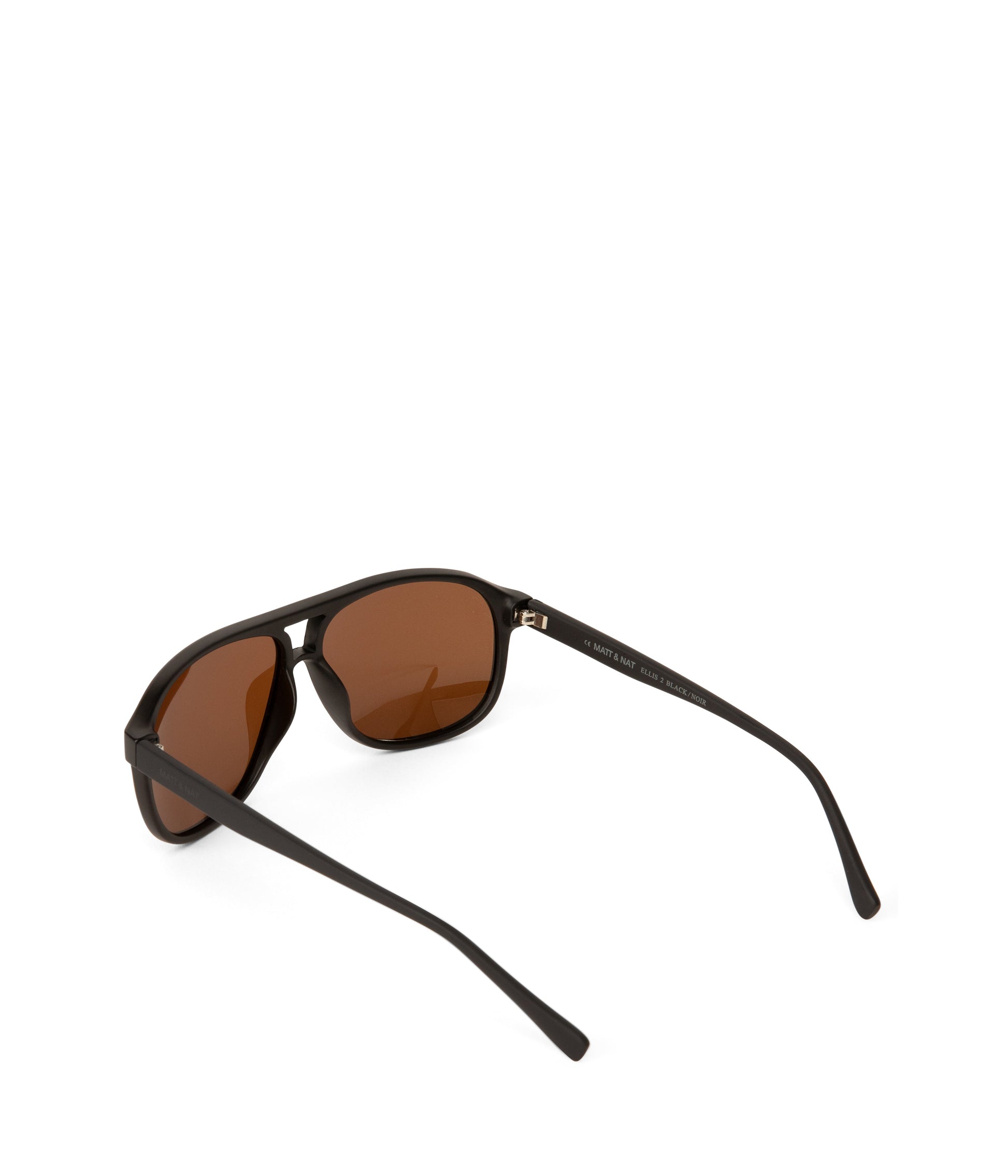 ELLIS-2 Recycled Brown Aviator Sunglasses | Color: Brown - variant::brown