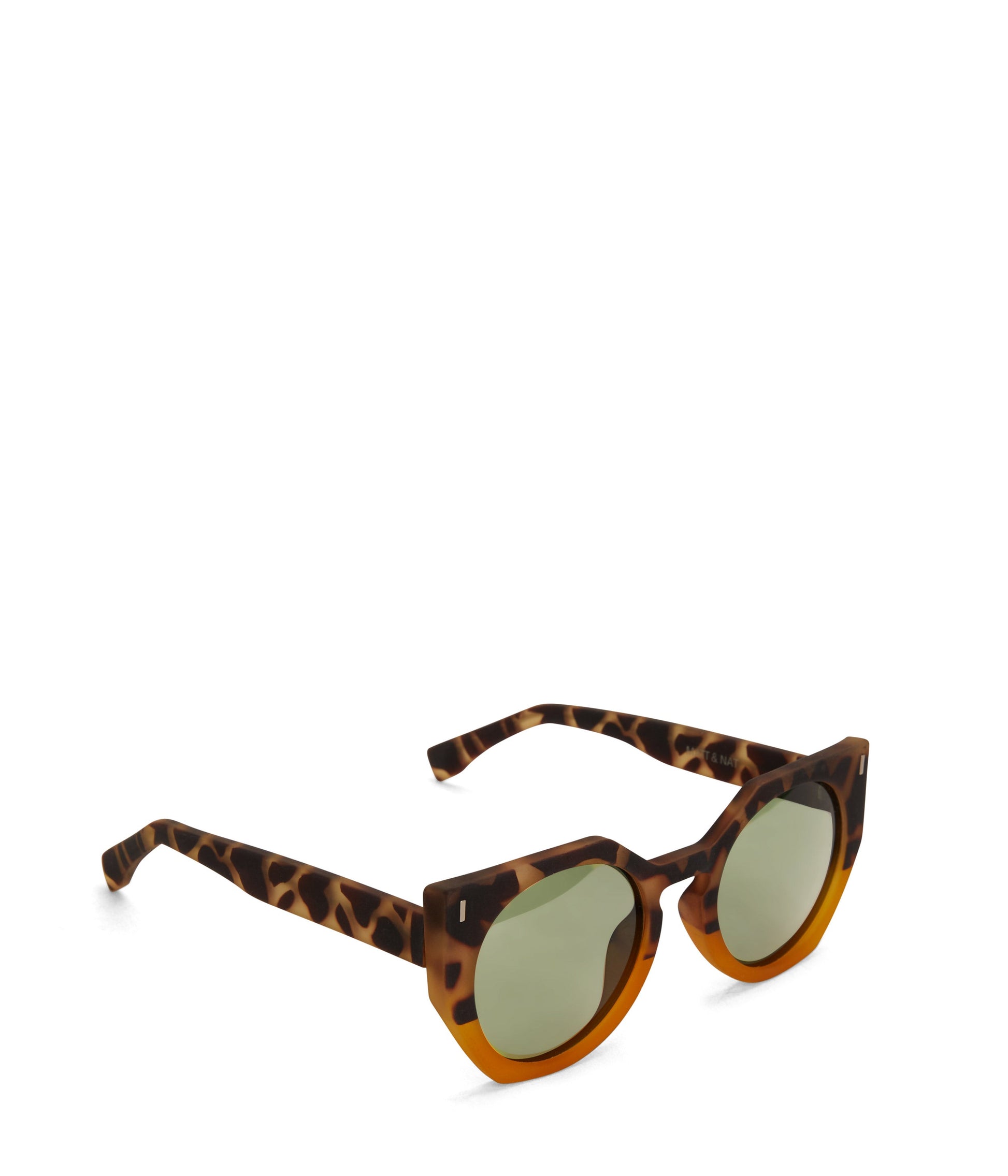 MULE Leopard Round Sunglasses | Color: Leopard - variant::leopard