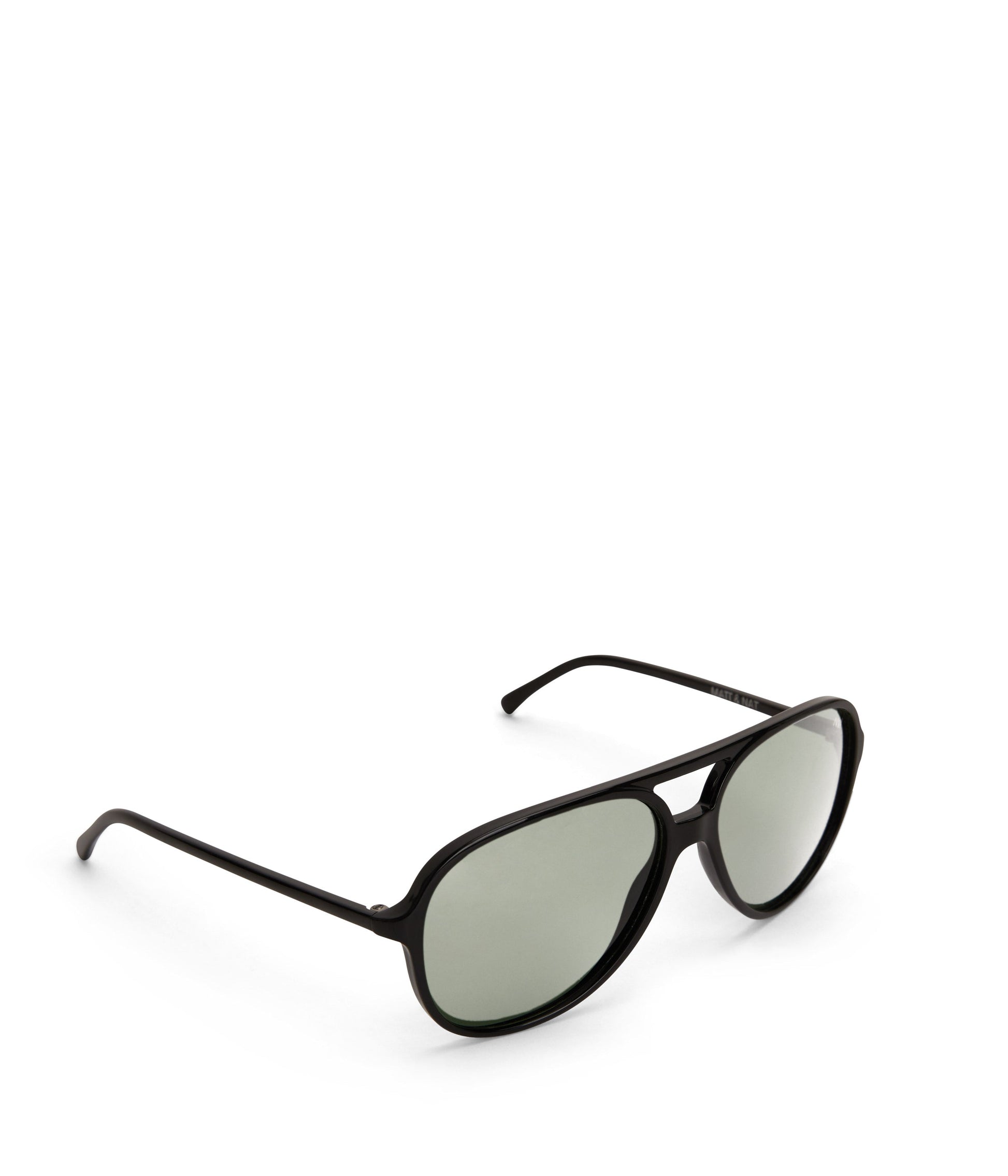 ORIE Black Aviator Sunglasses | Color: Black - variant::smoke