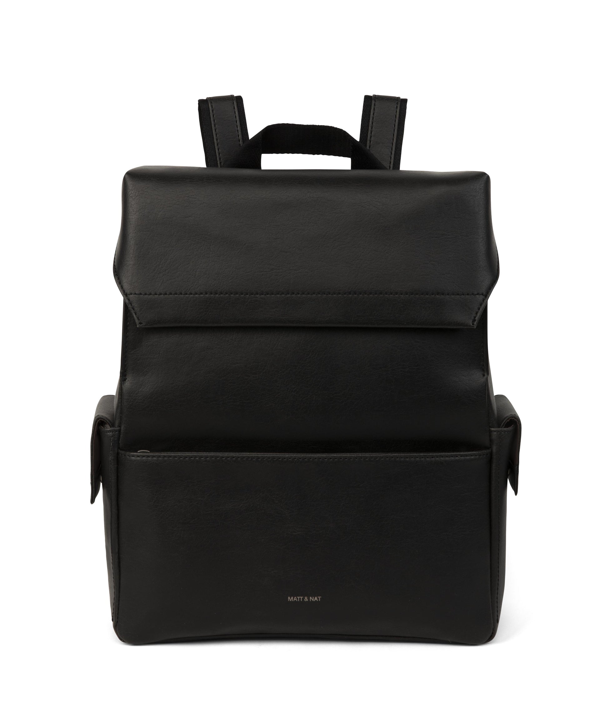MIKAL Vegan Backpack - Purity | Color: Black - variant::black