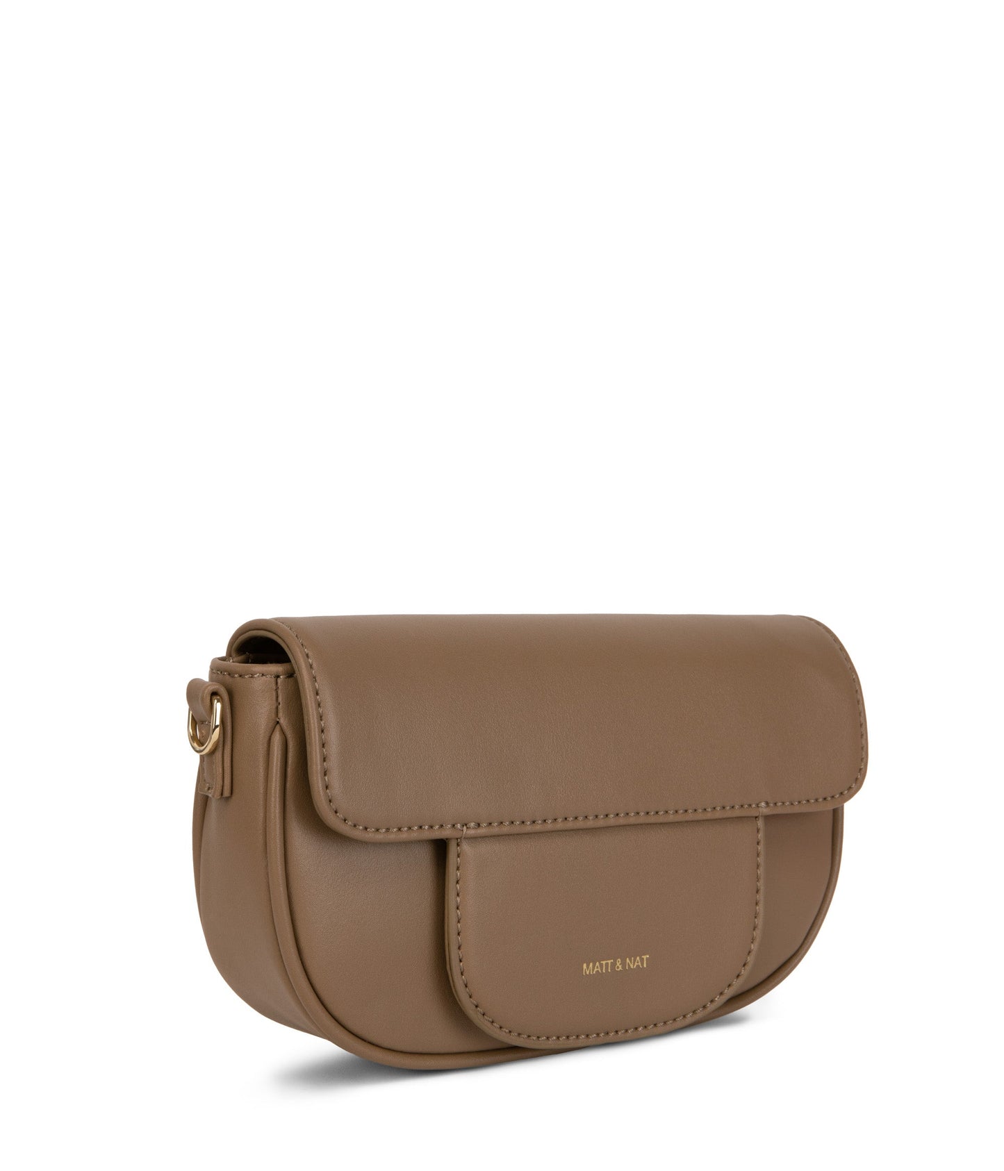 HAITI Vegan Crossbody Bag - Sol | Color: Brown - variant::twig