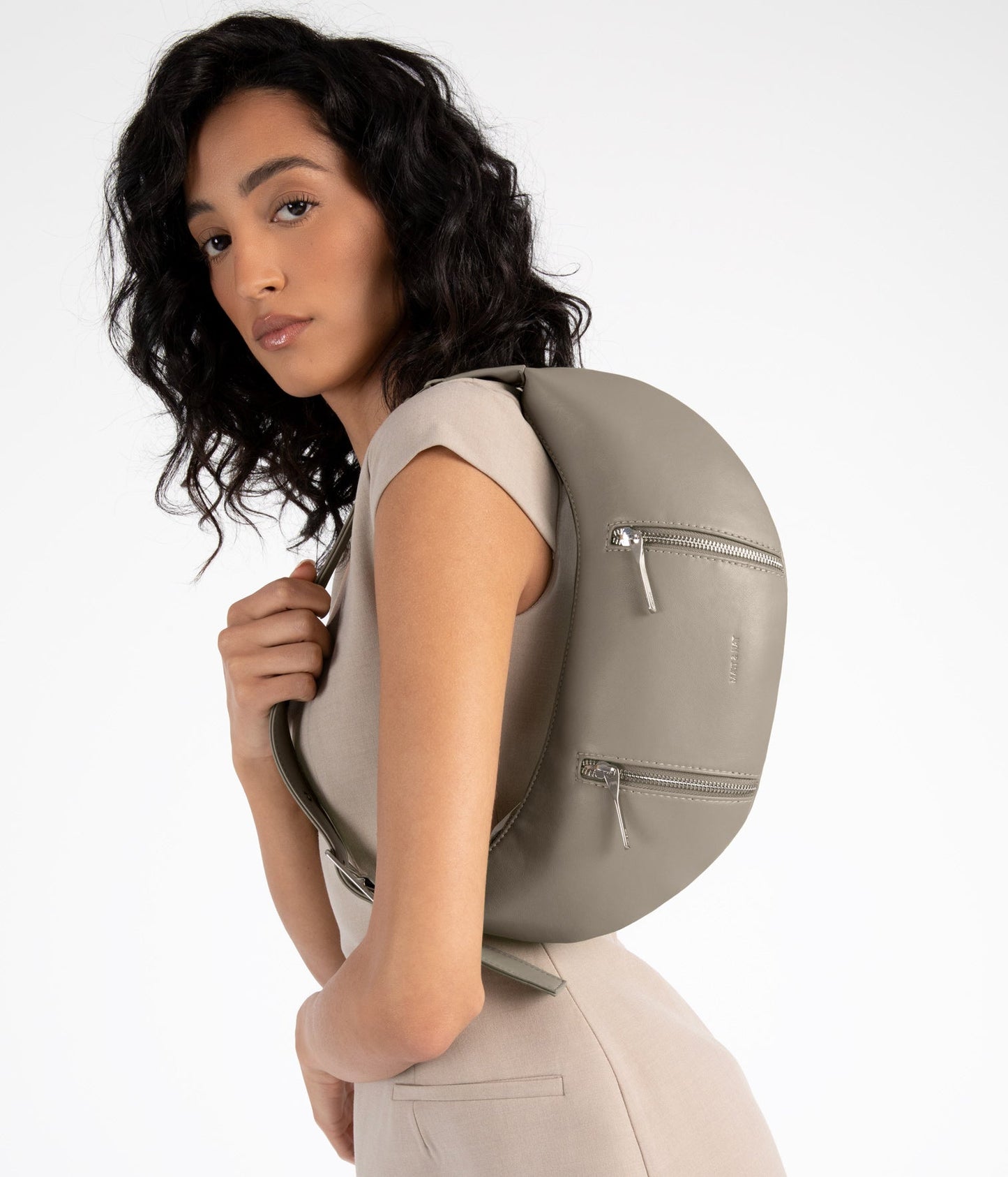 NENEI Vegan Shoulder Bag – Forum | Color: Grey - variant::cave