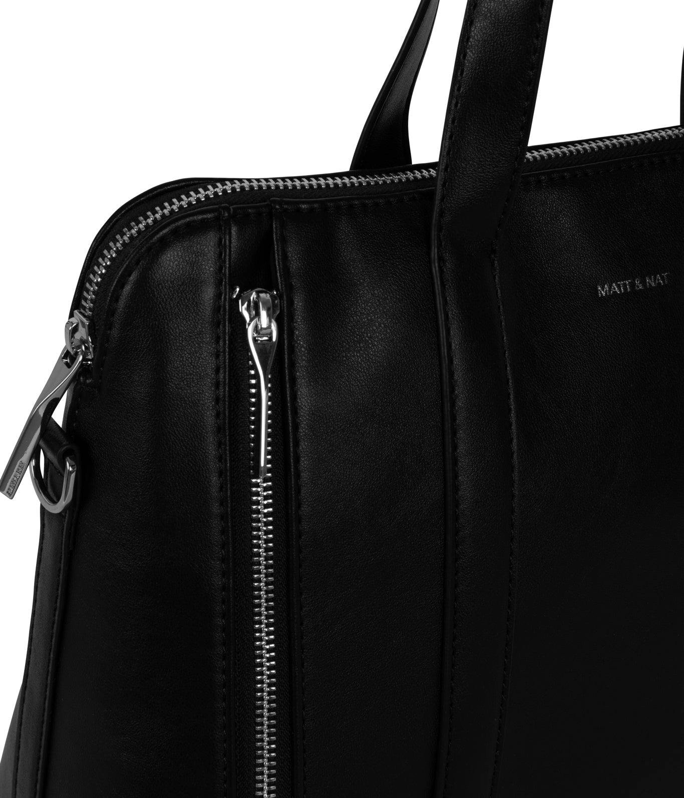 SONA Vegan Satchel - Forum | Color: Black - variant::black