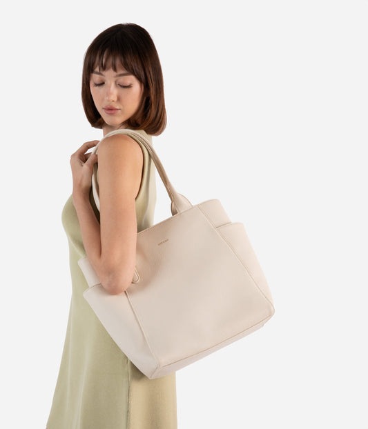 IONA Vegan Tote Bag - Grain | Color: Beige - variant::oat