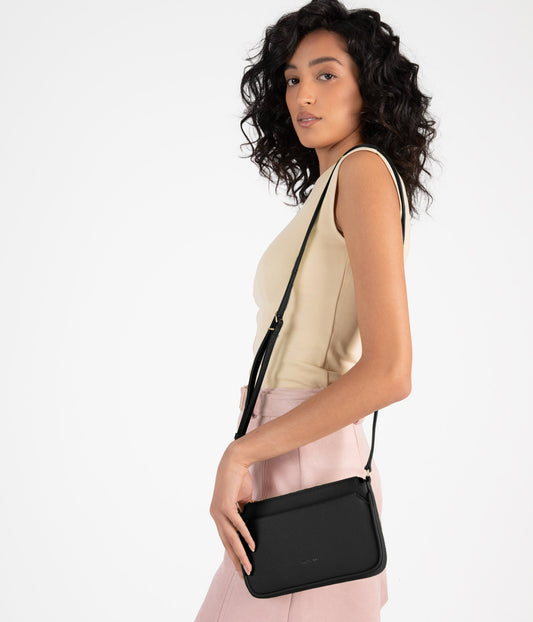 IVY Vegan Crossbody Bag - Grain | Color: Beige - variant::oat