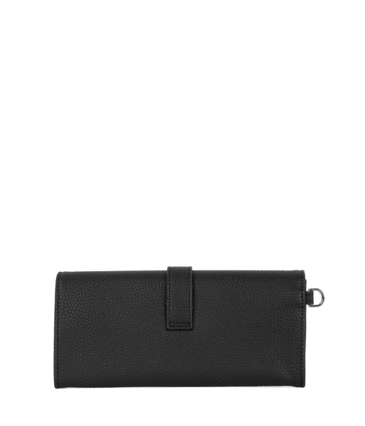 SEUN Vegan Wallet – Grain | Color: Black - variant::black