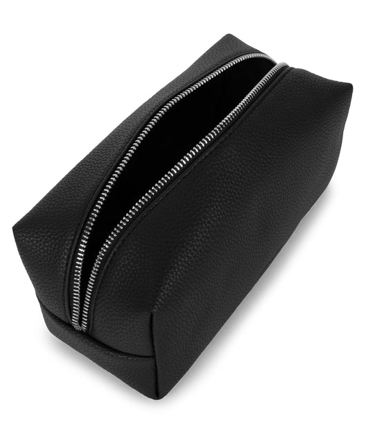 BLAIR Vegan Toiletry Case - Grain | Color: Black - variant::black