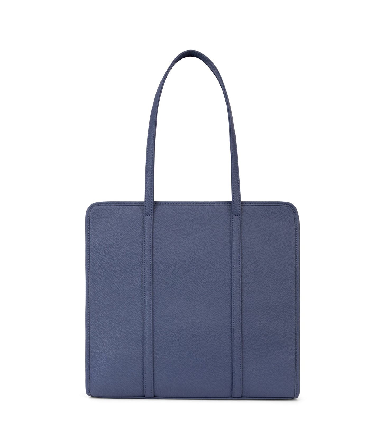 LUSIK Vegan Tote Bag – Grain | Color: Blue - variant::blueberry