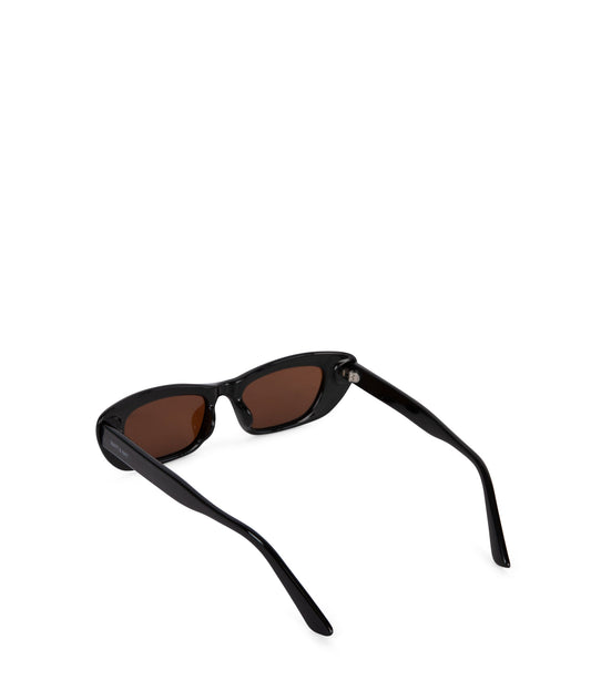 UEDA Cat-Eye Recycled Sunglasses | Color: Black - variant::black