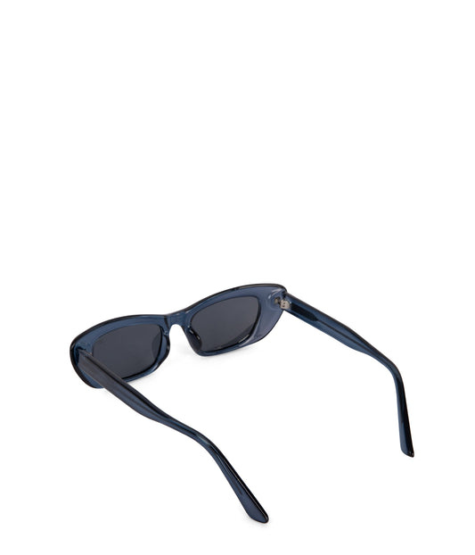 UEDA Cat-Eye Recycled Sunglasses | Color: Blue - variant::blue