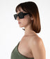 TITO Rectangle Sunglasses | Color: Black - variant::black