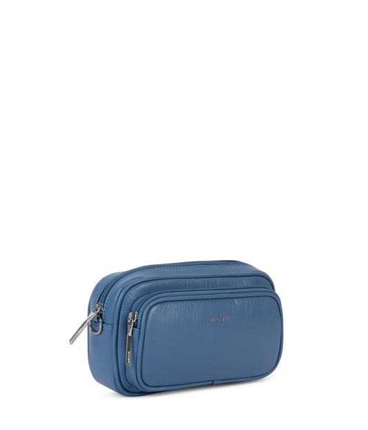 SOLEIL Vegan Crossbody Bag - Theme | Color: Blue - variant::indigo