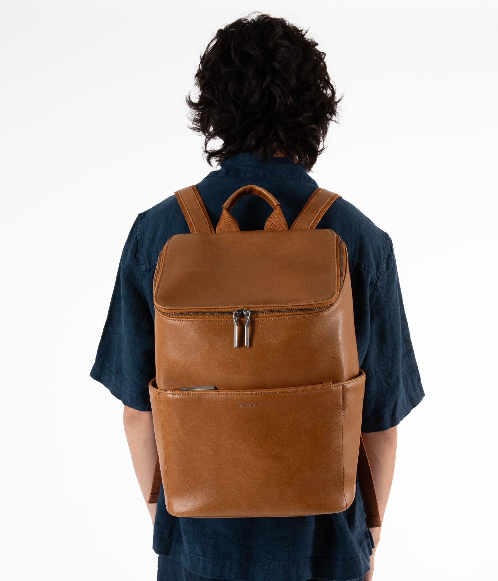 dawson backpack shoulder bad vegan leather DEAN Vegan Backpack - Vintage