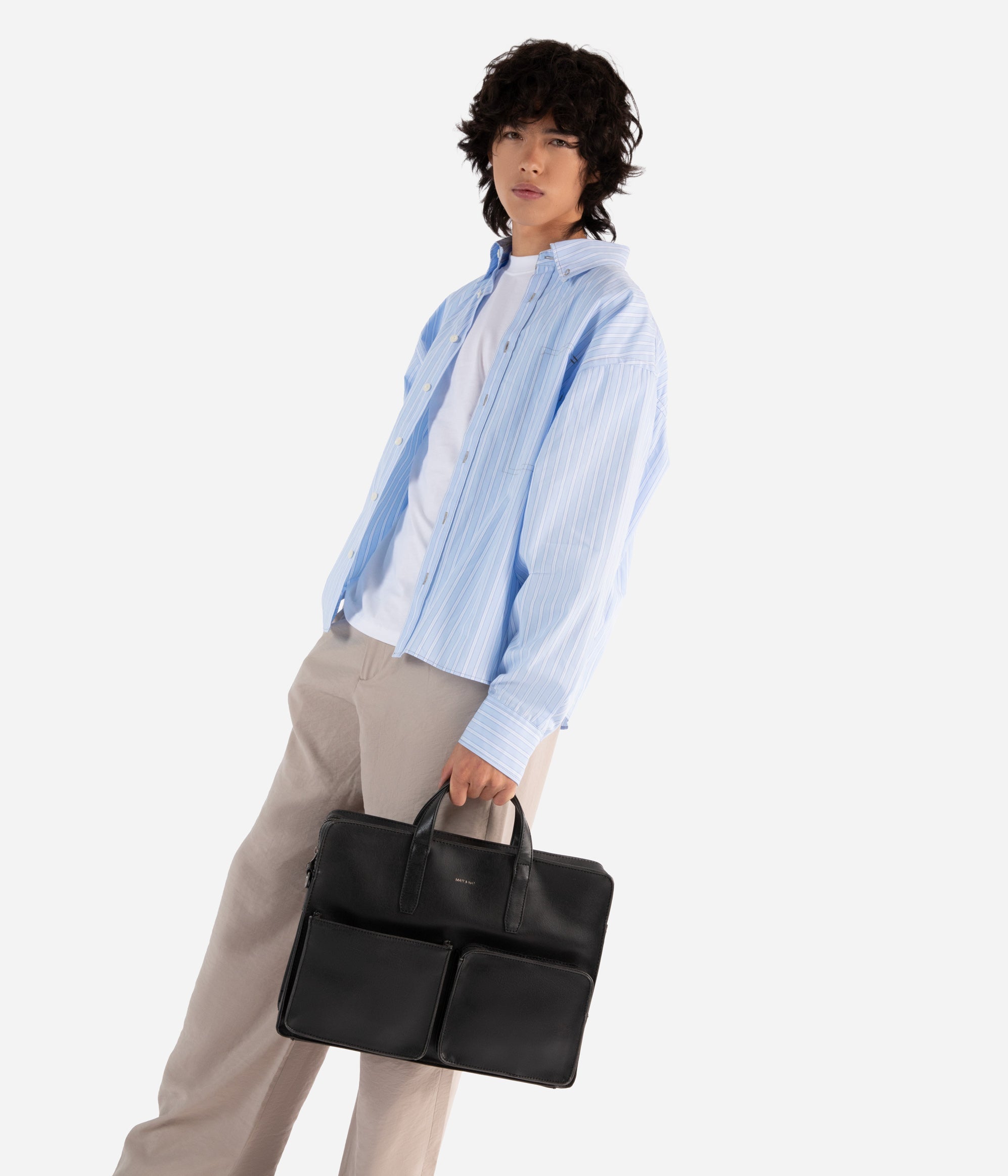 SOREN Vegan Briefcase - Vintage | Matt & Nat Europe