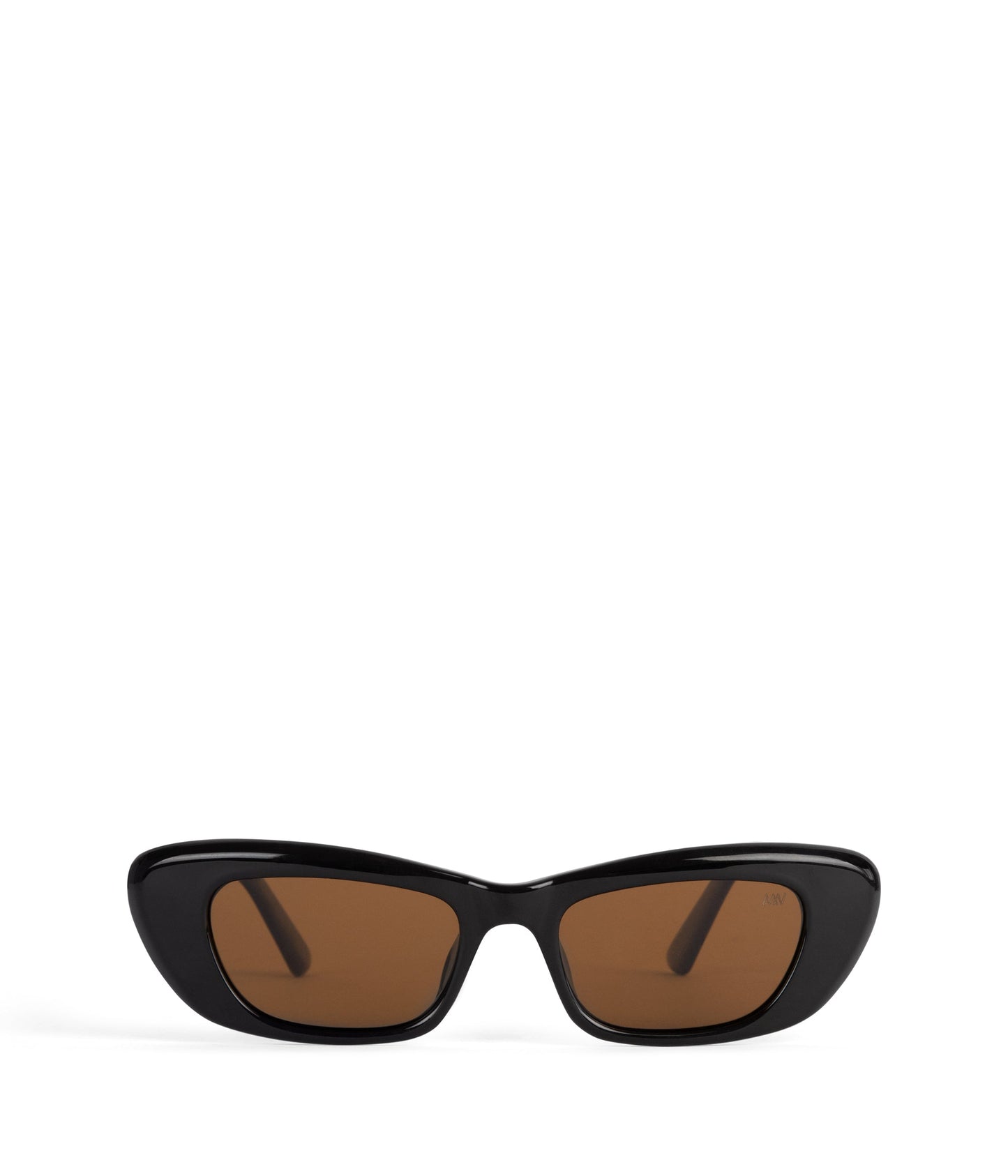 UEDA Cat-Eye Recycled Sunglasses | Color: Black - variant::black