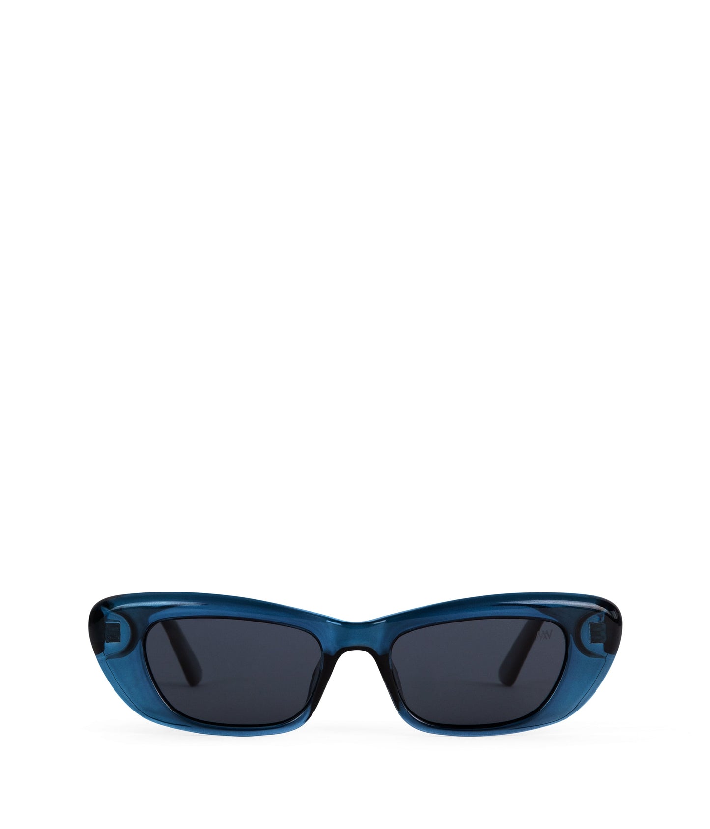 UEDA Cat-Eye Recycled Sunglasses | Color: Blue - variant::blue