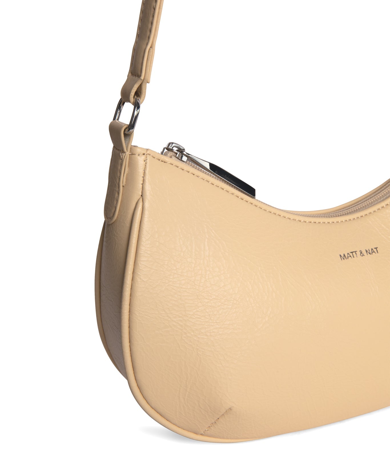 【PORTERNA】Newt Mary Shoulder Bag Ninon Mini bag | Pleated recycled leather-like material