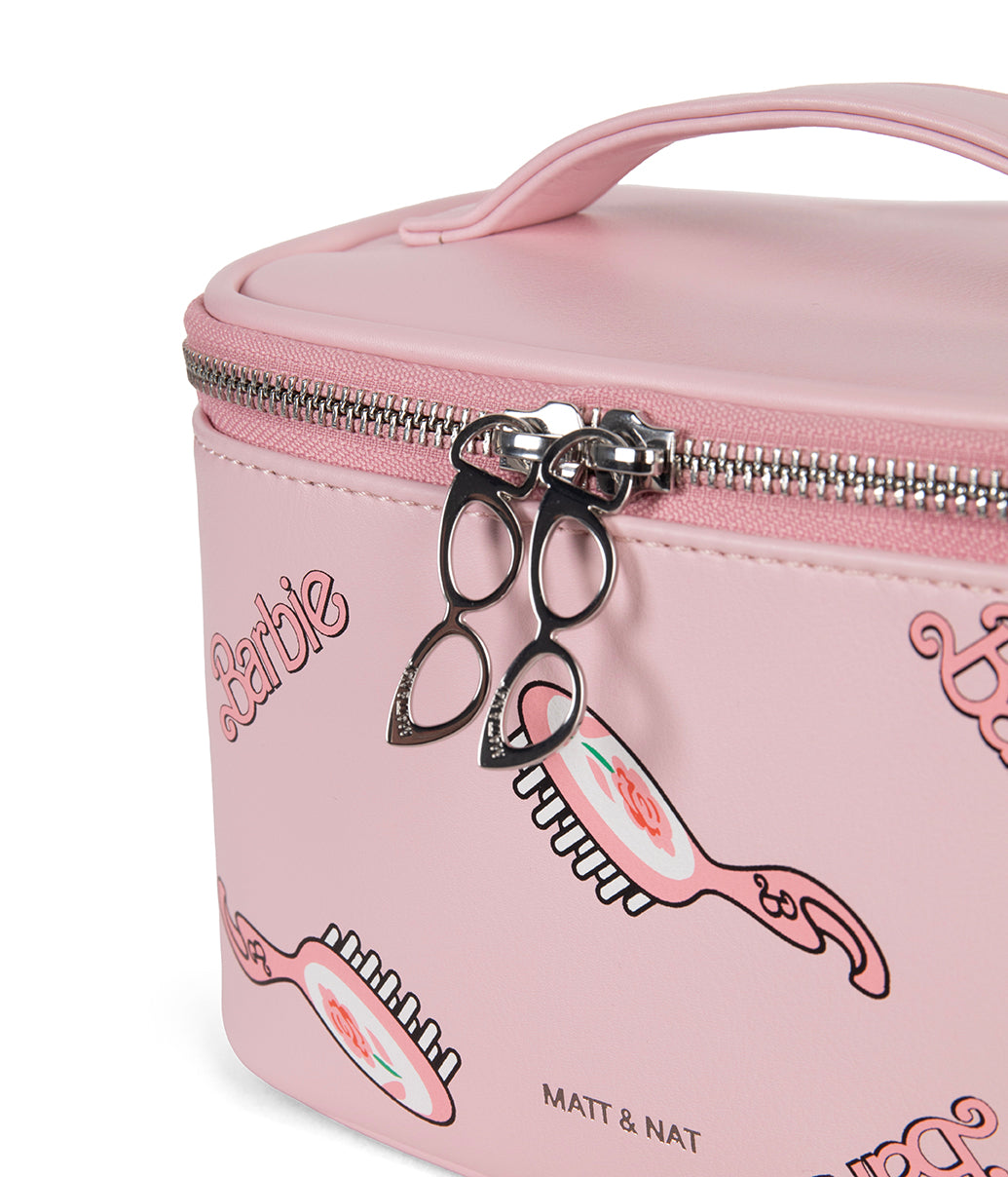 GISELE Vegan Cosmetic Bag - BARBIE™ | Color: Pink Sky - variant::pinksky