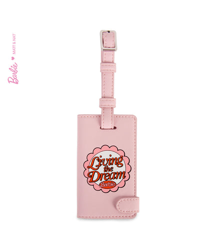 MAP Vegan Luggage Tag - BARBIE™ | Color: Pink Sky - variant::pinksky