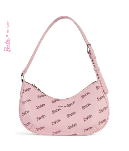MARI Vegan Shoulder Bag - BARBIE™ | Color: Pink Sky - variant::pinksky