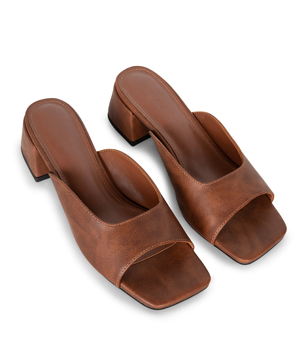 ANGELE Women’s Vegan Sandals | Color: Caramel - variant::caramel