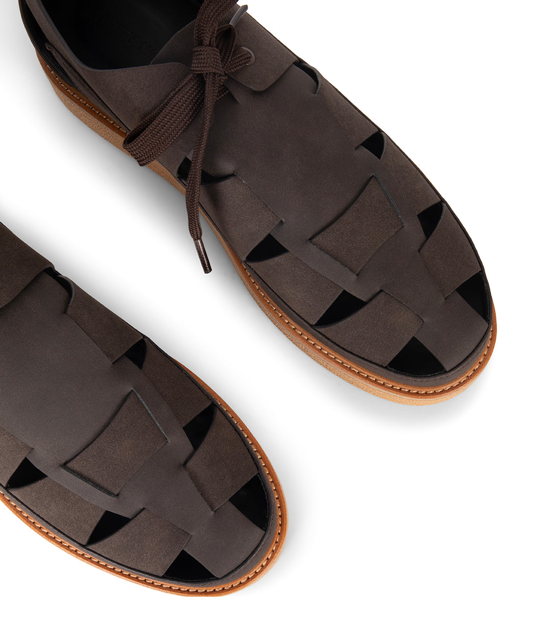 IZAK Men's Vegan Sandals | Color: Brown - variant::brown