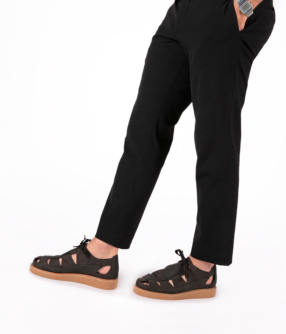 IZAK Men's Vegan Sandals | Color: Brown - variant::brown