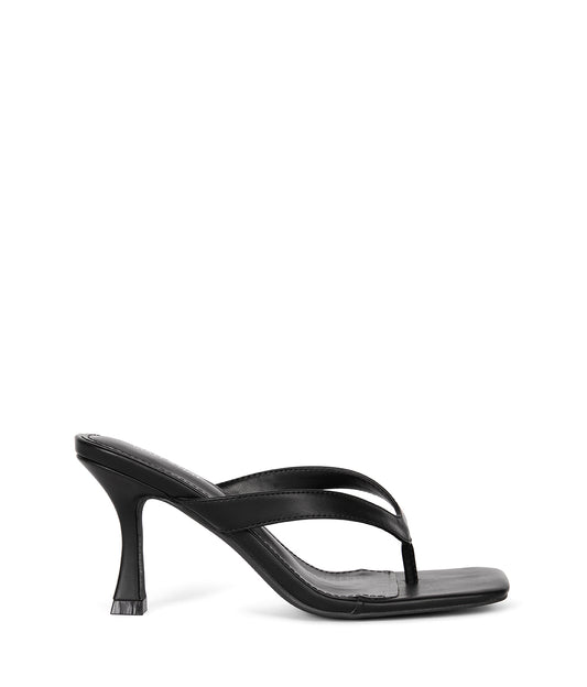 ZEINA Women’s Vegan Sandals | Color: Black - variant::black
