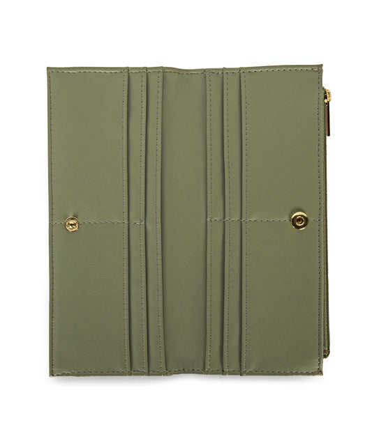ROME Vegan Wallet - Forum | Color: Fennel - variant::fennel