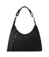 MORGAN Vegan Hobo Bag - Grain | Color: Black - variant::black