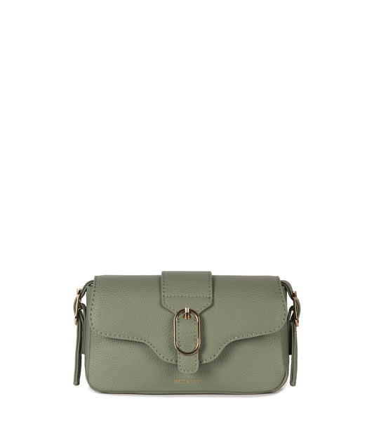 ISABELLE SM Vegan Crossbody Bag – Grain | Color: Olivine - variant::olivine