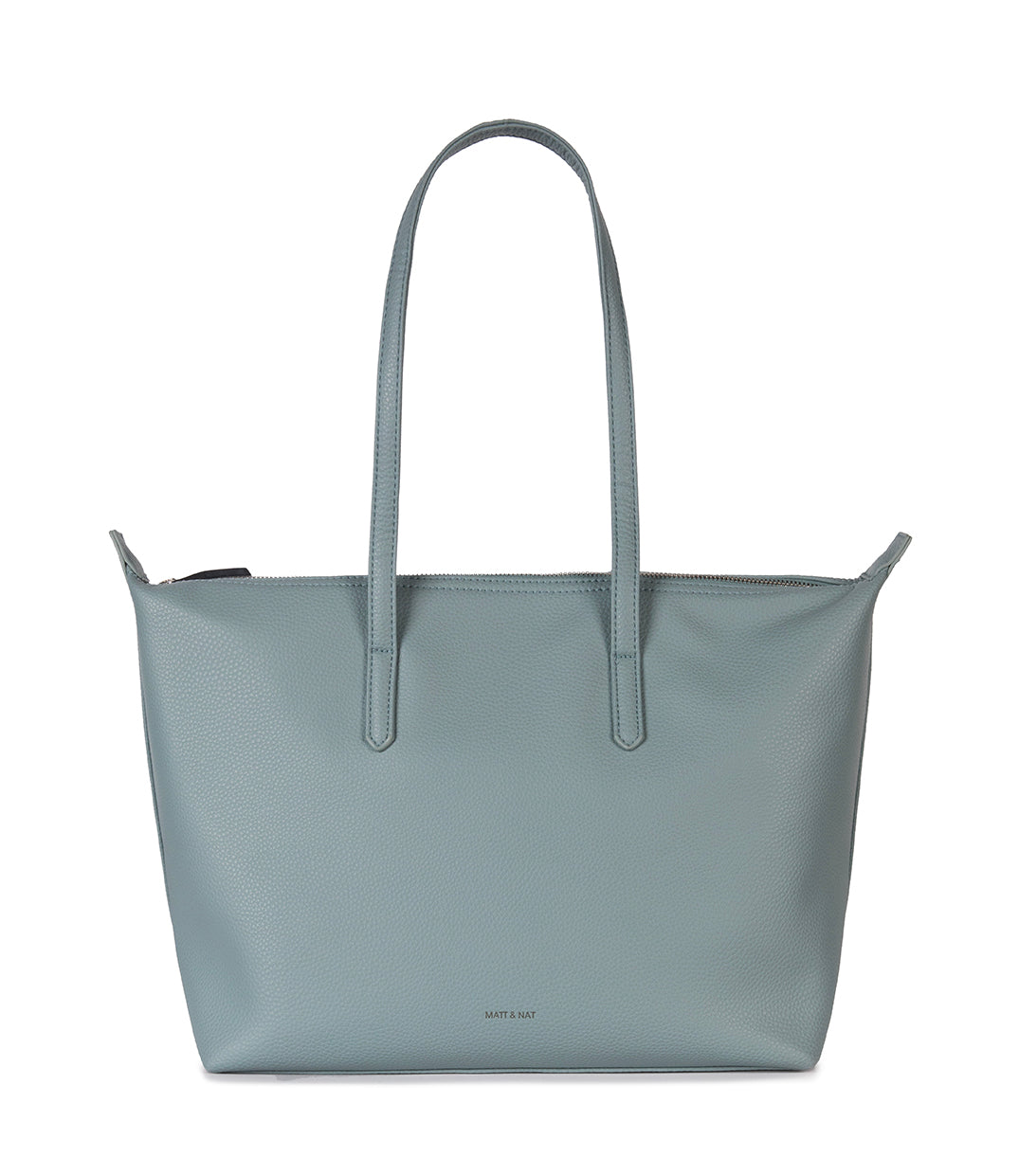 ABBI Vegan Tote Bag - Grain | Color: Aquamarine - variant::aquamarine