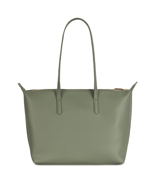 ABBI Vegan Tote Bag - Grain | Color: Olivine - variant::olivine
