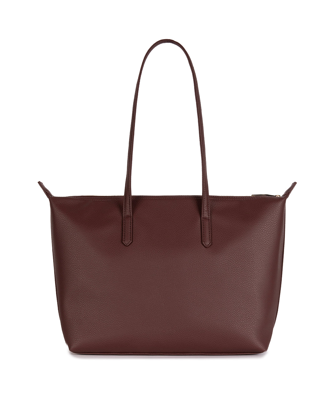 ABBI Vegan Tote Bag - Grain | Color: Cherry - variant::cherry