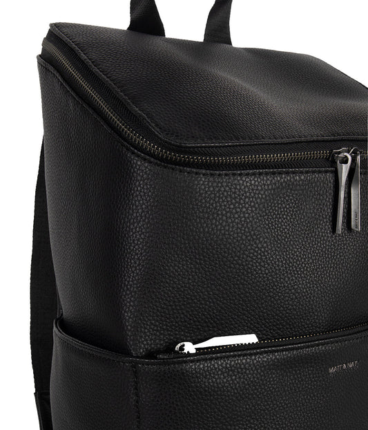 DEAN Vegan Backpack - Grain | Color: Black - variant::black