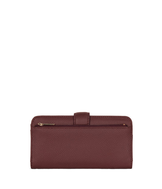 FLOAT Vegan Wallet - Grain | Color: Cherry- variant::cherry
