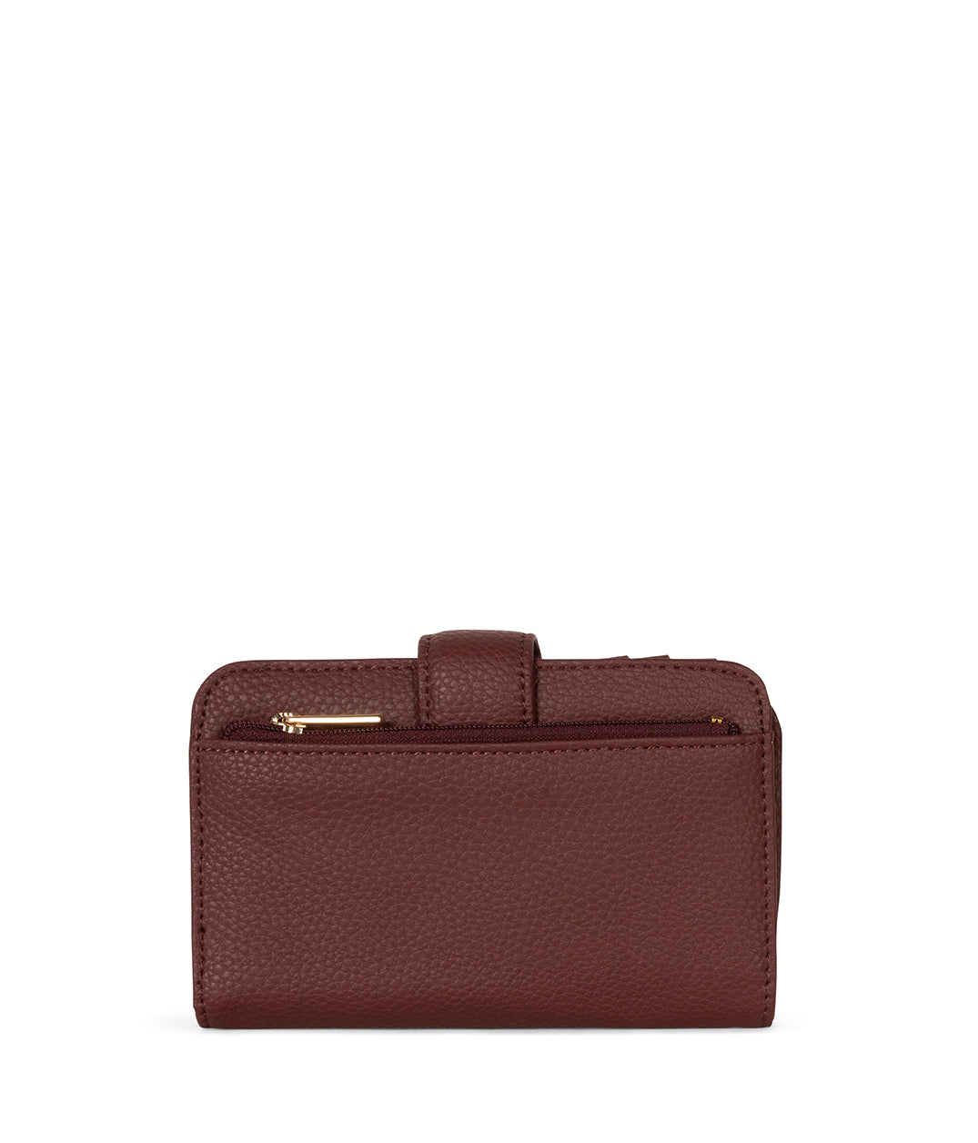 FLOATSM Small Vegan Wallet - Grain | Color: Cherry - variant::cherry