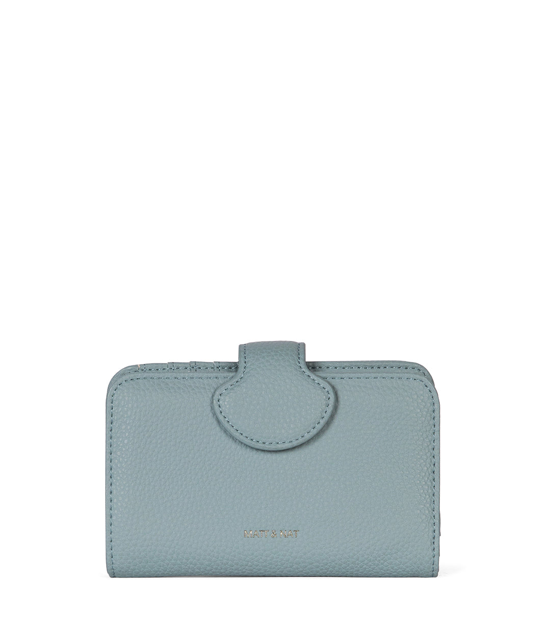FLOATSM Small Vegan Wallet - Grain | Color: Aquamarine - variant::aquamarine