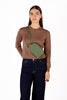 LARRA Vegan Belt Bag – Grain | Color: Olivine - variant::olivine