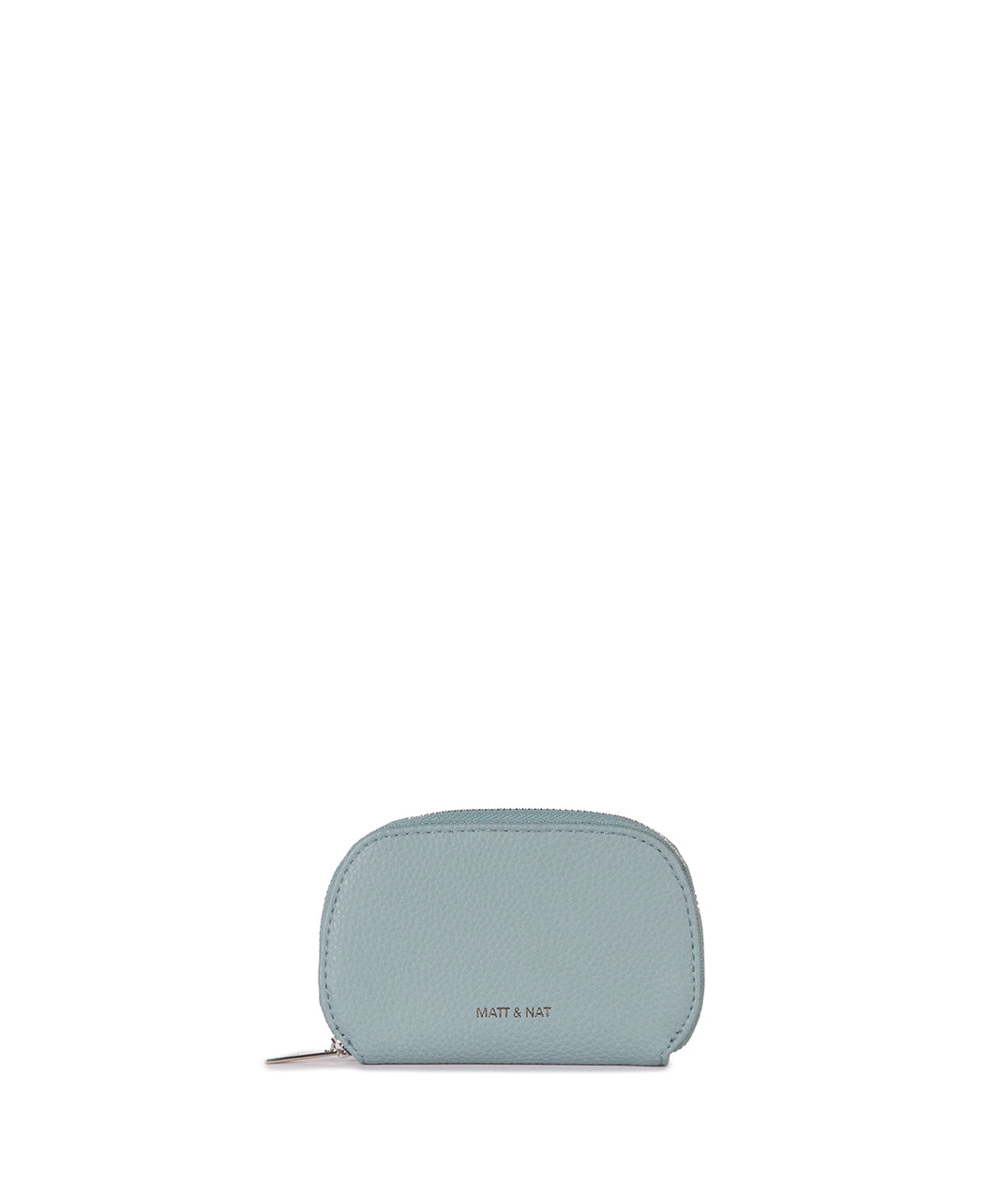 NADYA Vegan Card Holder – Grain | Color: Aquamarine - varian:: aquamarine