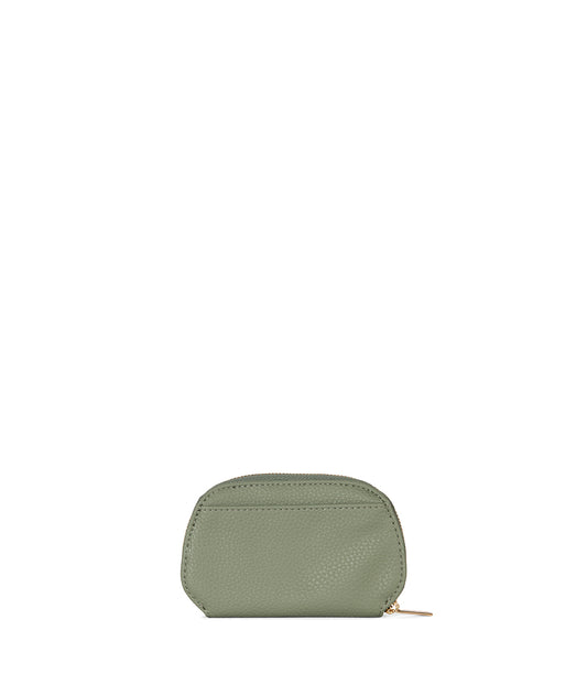 NADYA Vegan Card Holder – Grain | Color: Olivine - varian:: olivine