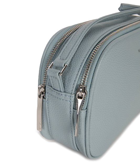 PAIR Vegan Crossbody Bag - Grain | Color: Aquamarine - variant::aquamarine