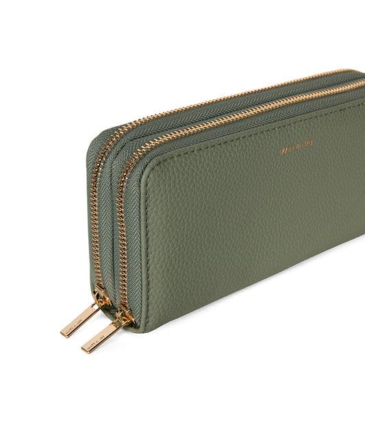 SUBLIME Vegan Wallet - Grain | Color: Olivine - variant::olivine