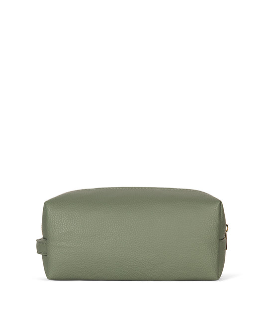 BLAIR Vegan Toiletry Case - Grain | Color: Olivine - variant::olivine