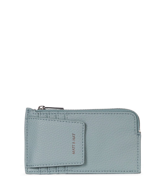 GRATZ Vegan Wallet - Grain | Color: Aquamarine - variant::aquamarine