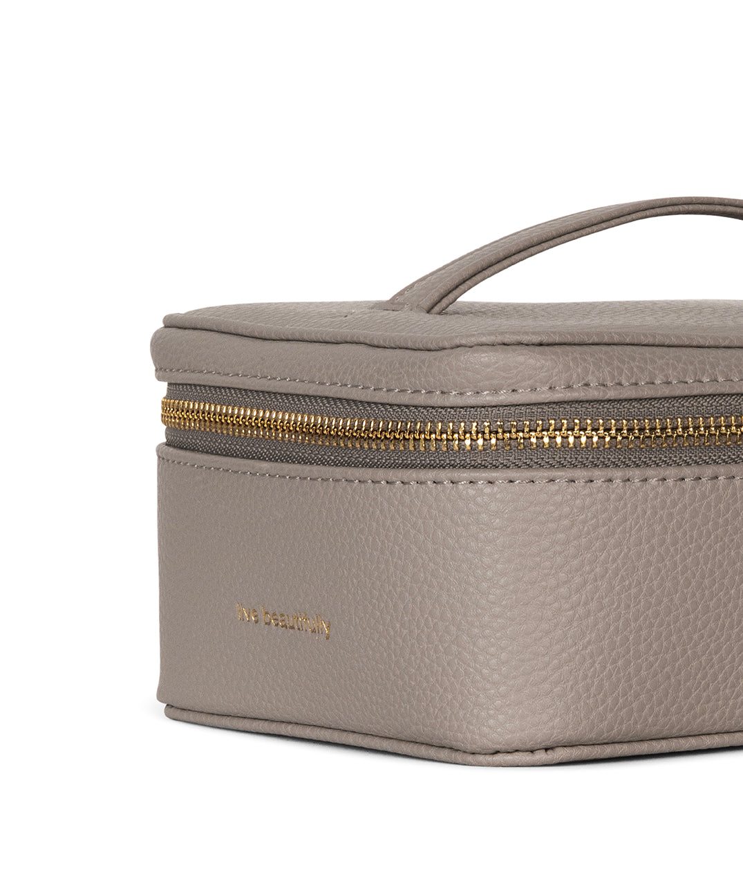 JULE Vegan Vanity Case - Grain | Color: Plateau - variant::plateau