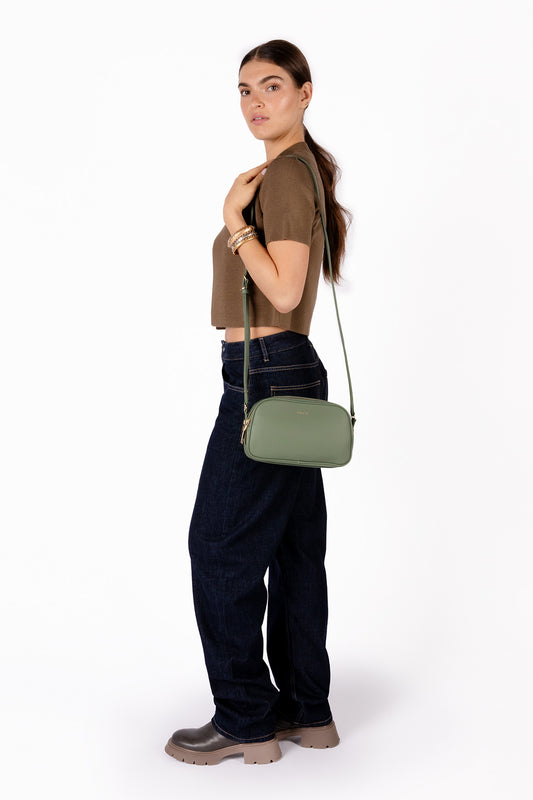 PAIR Vegan Crossbody Bag - Grain | Color: Plateau - variant::plateau