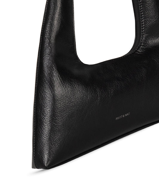 COCO Vegan Shoulder Bag – Theme | Color: Black - variant::black