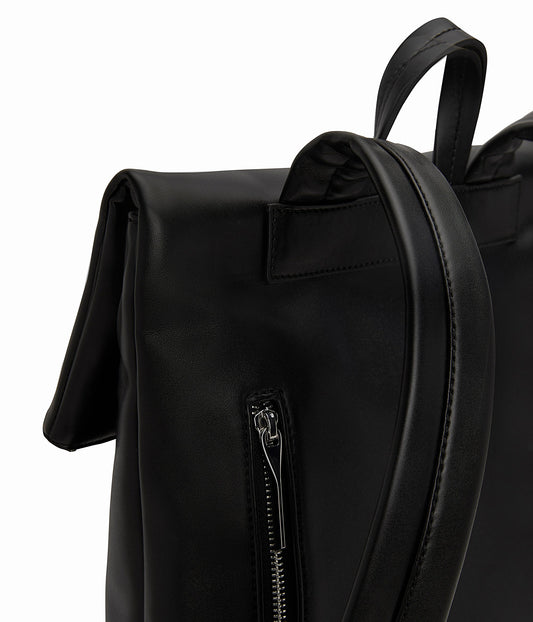 COLTON Vegan Backpack - Loom | Color: Black - variant::blacks